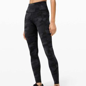 Lululemon Fast and Free 28" Camo - NWOT